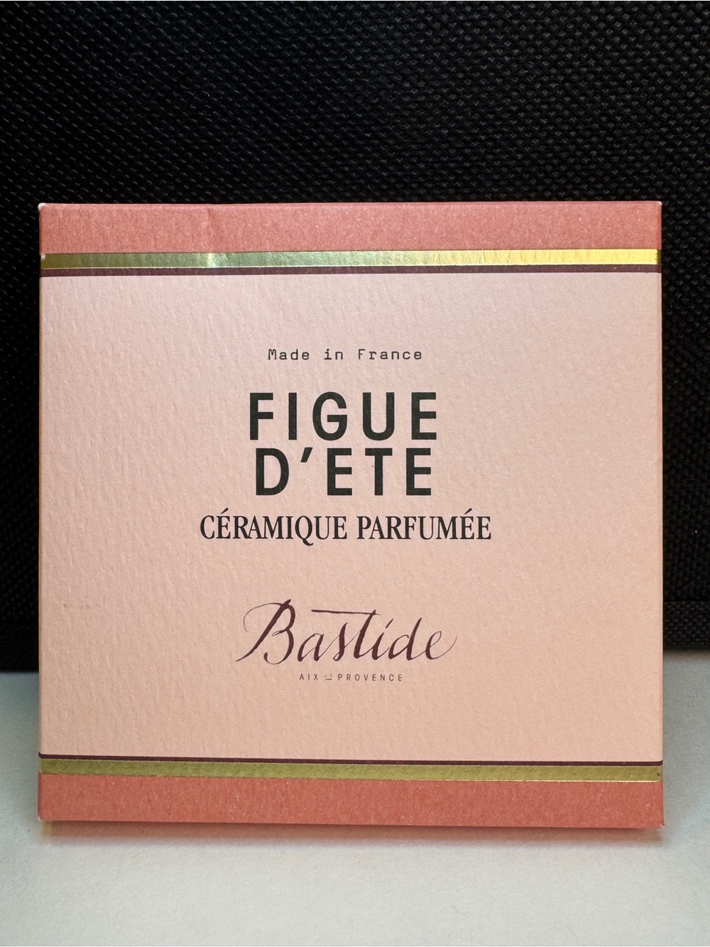 Bastide Aix-en-Provence figue d'Ete céramique parfumée stone